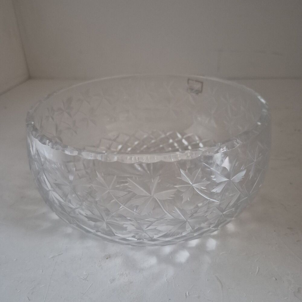 fifth avenue crystal large bowl lead Crystal